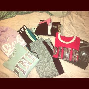 Vs pink lot size med/large